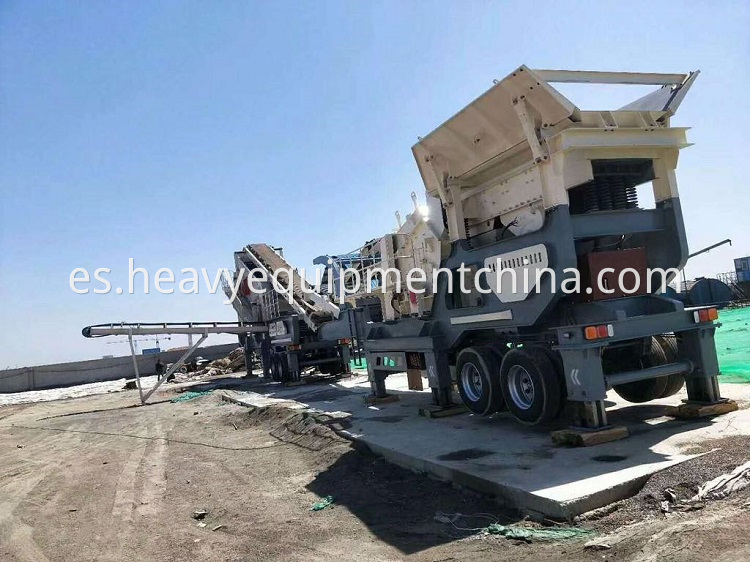 Mobile Stone Crusher Plant For Road Construction